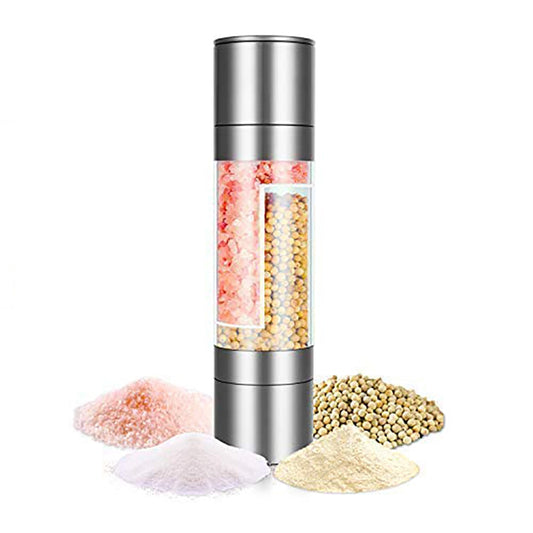 2-in-1 Manual Salt and Pepper Mill Grinder 22cm by HitMyNeed