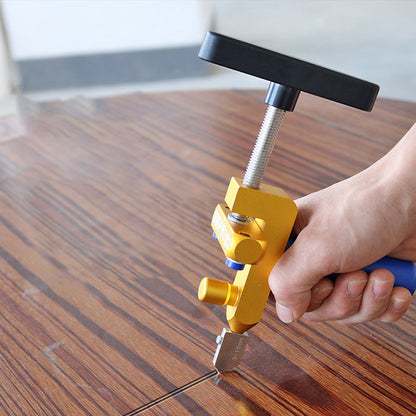 2-in-1 Manual Tile & Glass Cutter with Diamond Wheel by HitMyNeed