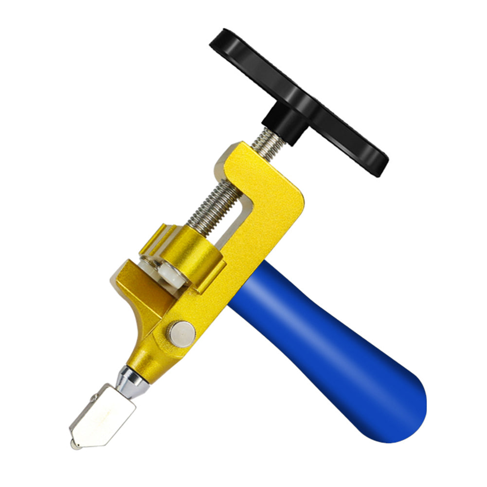 2-in-1 Manual Tile & Glass Cutter with Diamond Wheel by HitMyNeed
