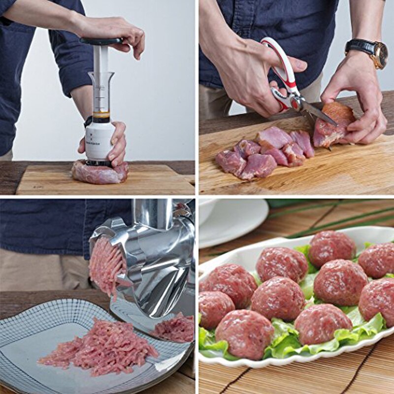 2-in-1 Meat Tenderizer and Marinade Injector by HitMyNeed