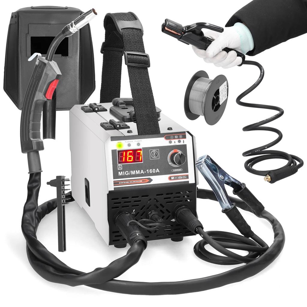 2-in-1 MIG MMA IGBT Inverter Welder 20-120A by HitMyNeed