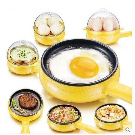 2-in-1 Mini Electric Skillet with Non-Stick Surface by HitMyNeed