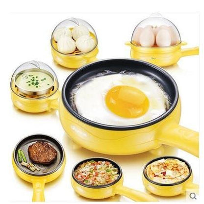 2-in-1 Mini Electric Skillet with Non-Stick Surface by HitMyNeed