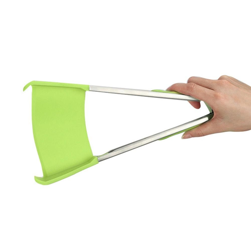 2-in-1 Non-Stick Tong Spatula Stainless Steel by HitMyNeed