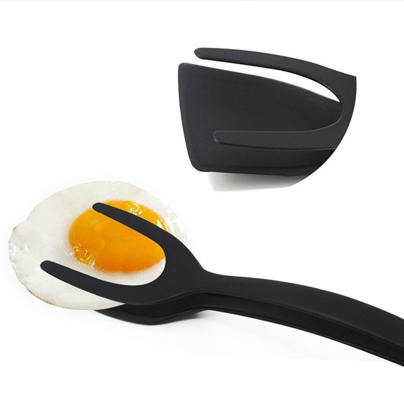 2-in-1 Nylon Spatula Tongs Kitchen Utensil by HitMyNeed