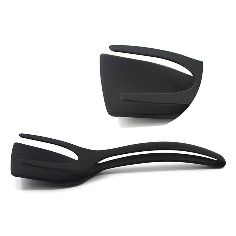 2-in-1 Nylon Spatula Tongs Kitchen Utensil by HitMyNeed