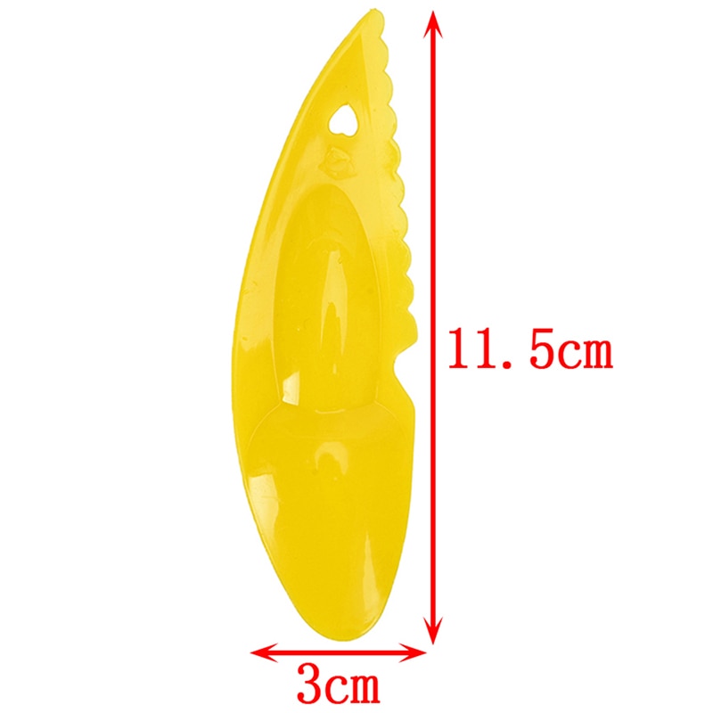 2-in-1 Plastic Kiwi Fruit Cutters Set (3 Pack) by HitMyNeed