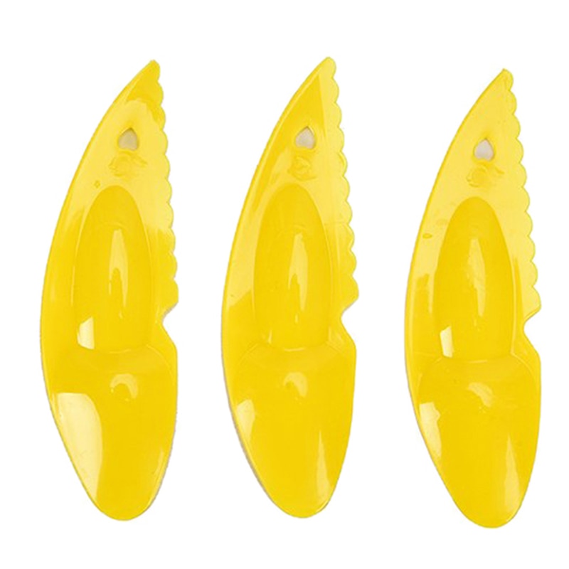 2-in-1 Plastic Kiwi Fruit Cutters Set (3 Pack) by HitMyNeed