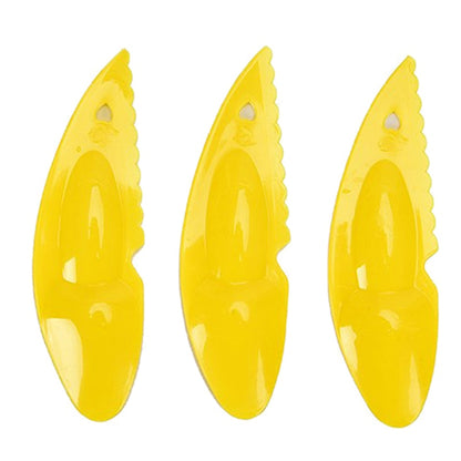 2-in-1 Plastic Kiwi Fruit Cutters Set (3 Pack) by HitMyNeed
