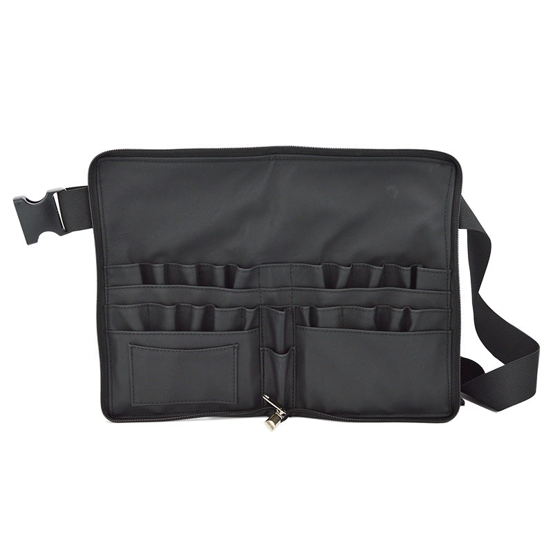 2-in-1 PU Leather Makeup Brush Belt Organizer Bag by HitMyNeed