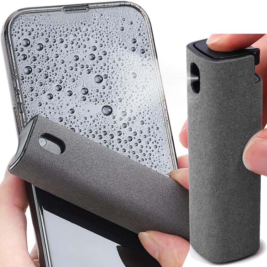 2-in-1 Refillable Microfiber Screen Cleaner Set by HitMyNeed