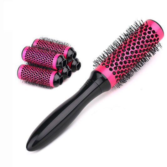 2-in-1 Round Hair Brush Roller Set 35mm by HitMyNeed