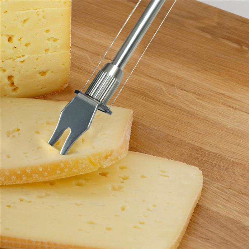 2-in-1 Stainless Steel Cheese Cutter Wire Tool by HitMyNeed