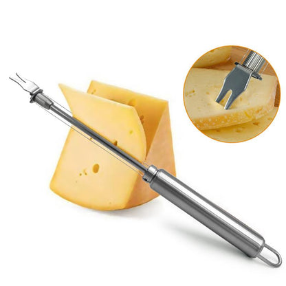 2-in-1 Stainless Steel Cheese Cutter Wire Tool by HitMyNeed