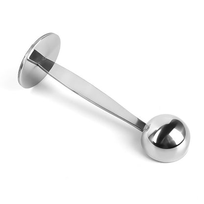 2-in-1 Stainless Steel Coffee Measuring Spoon & Tamper by HitMyNeed