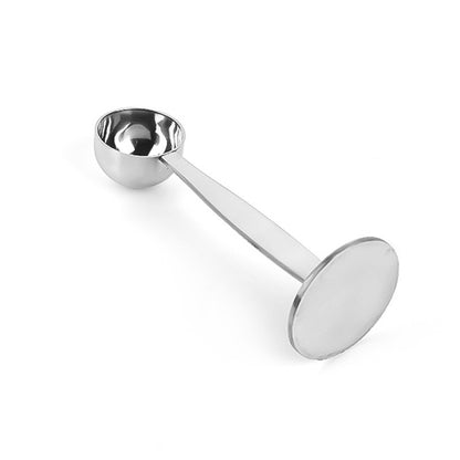 2-in-1 Stainless Steel Coffee Measuring Spoon & Tamper by HitMyNeed