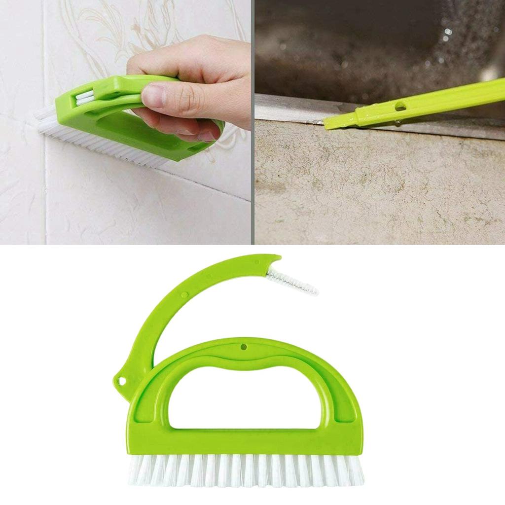 2-in-1 Tile and Grout Cleaning Brush Set by HitMyNeed