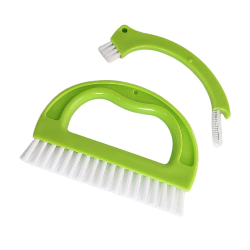 2-in-1 Tile and Grout Cleaning Brush Set by HitMyNeed