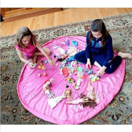 2-in-1 Toy Storage Bag and Playmat by HitMyNeed