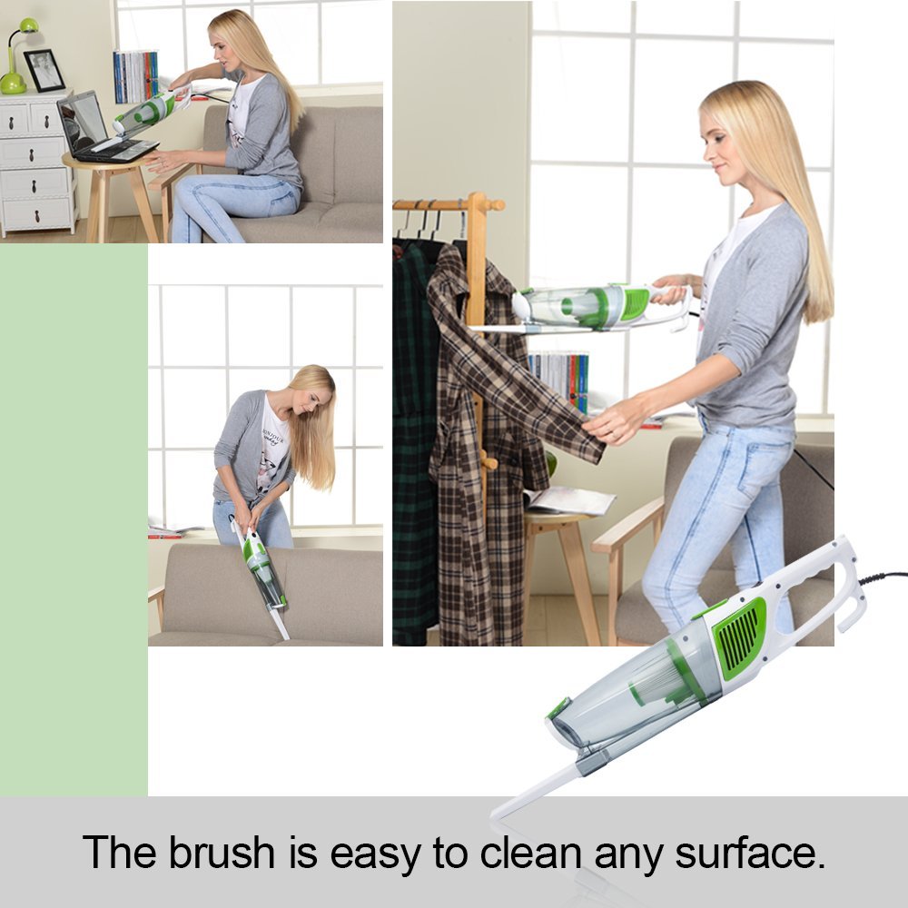 2-in-1 Ultra Quiet Vacuum Cleaner with HEPA Filter by HitMyNeed