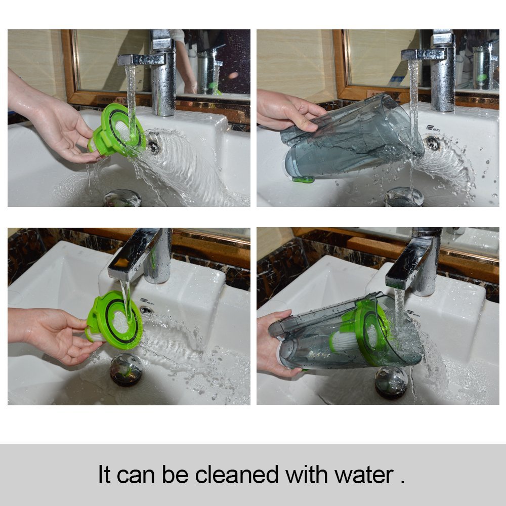 2-in-1 Ultra Quiet Vacuum Cleaner with HEPA Filter by HitMyNeed