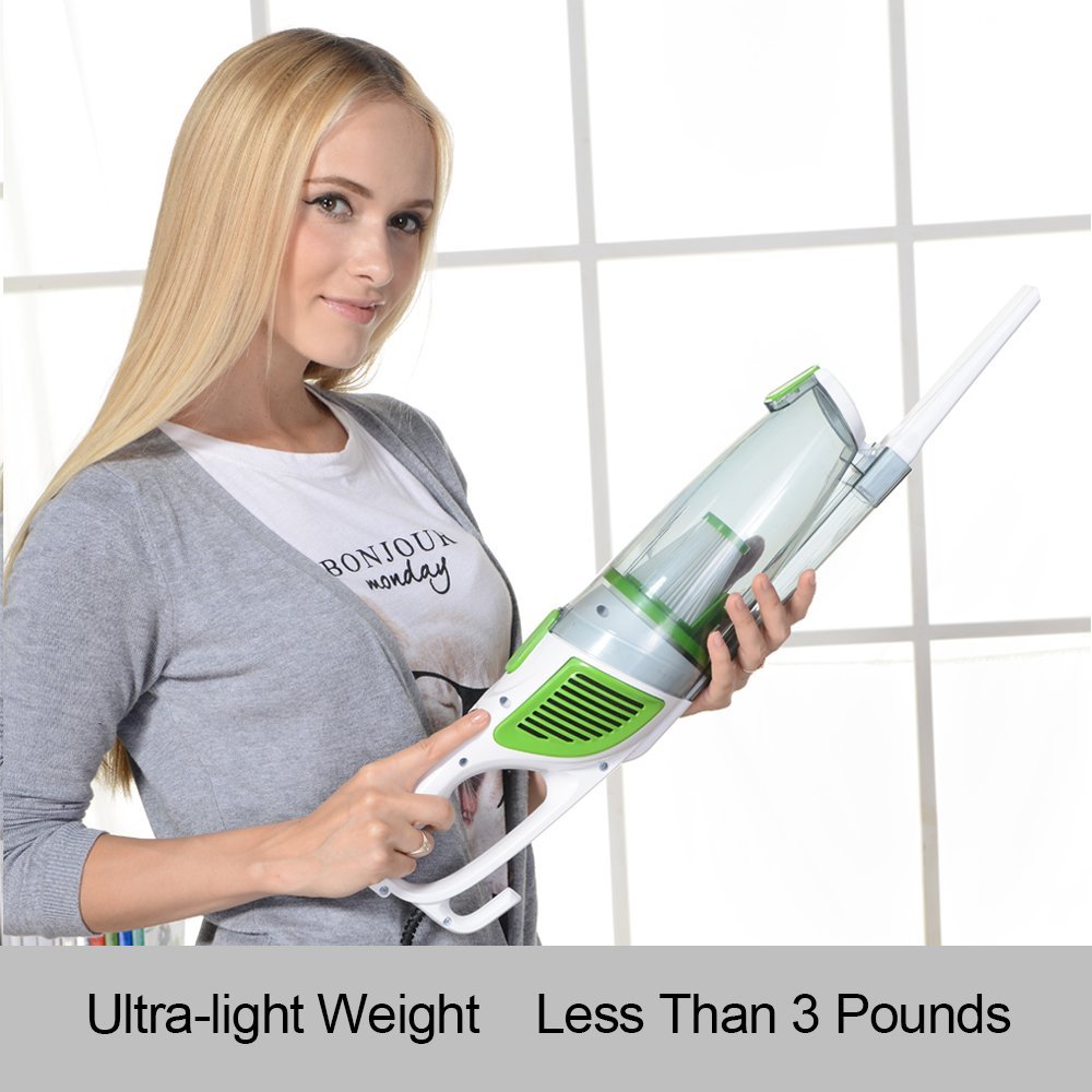 2-in-1 Ultra Quiet Vacuum Cleaner with HEPA Filter by HitMyNeed