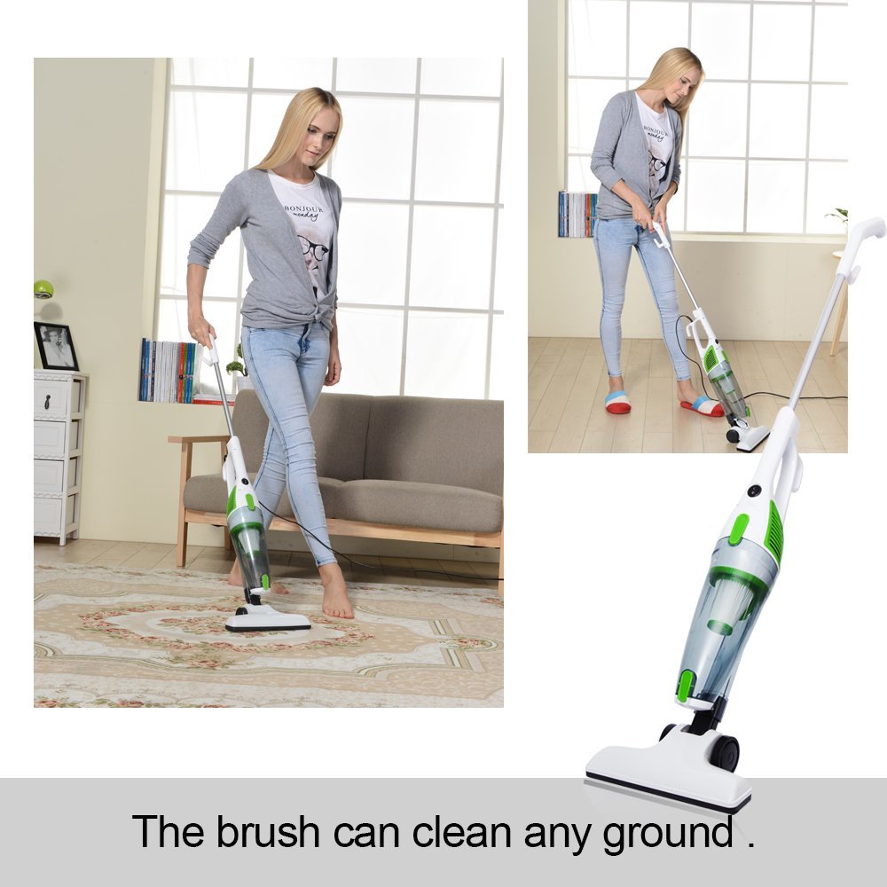 2-in-1 Ultra Quiet Vacuum Cleaner with HEPA Filter by HitMyNeed