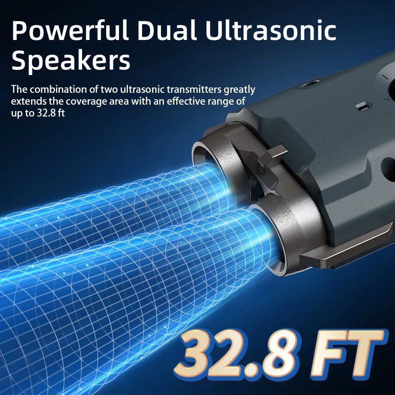 2-in-1 Ultrasonic Dog Trainer & Anti-Bark Device by HitMyNeed