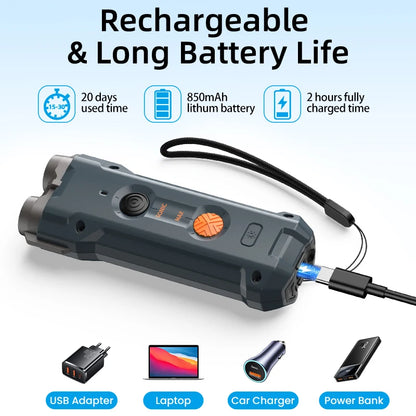 2-in-1 Ultrasonic Dog Trainer & Anti-Bark Device by HitMyNeed