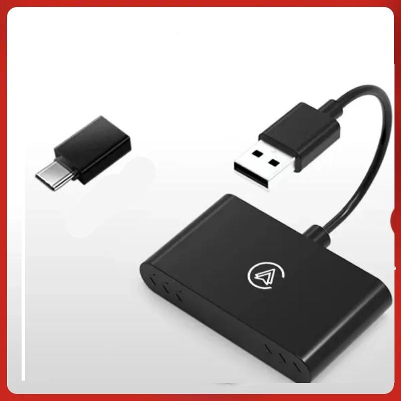 2-in-1 Wireless CarPlay & Android Auto Adapter by HitMyNeed