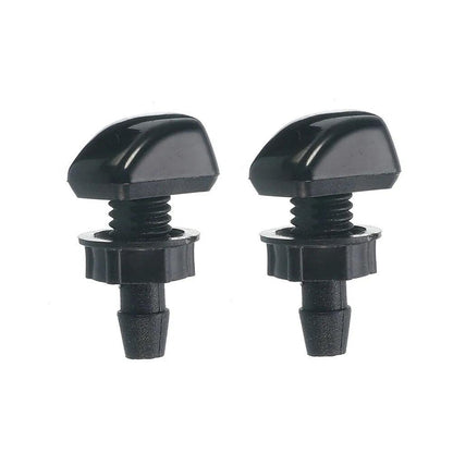 2-Pack Dual-Hole Windshield Washer Spray Nozzles by HitMyNeed