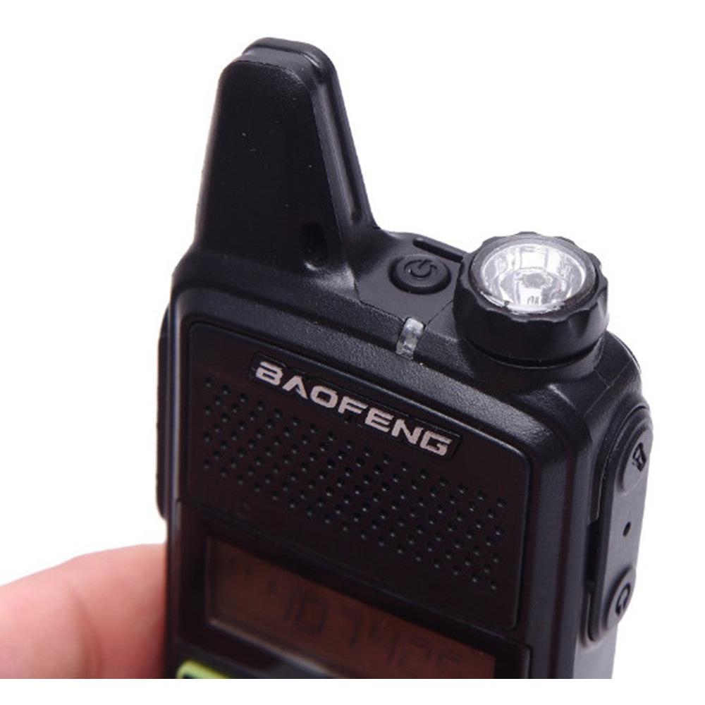 2 Pack Kids Mini Walkie Talkies with FM & Flashlight by HitMyNeed
