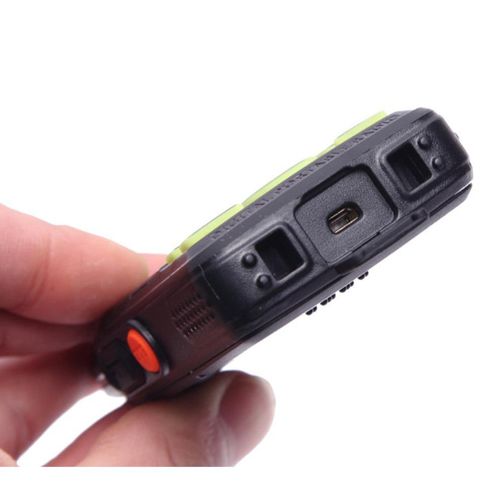 2 Pack Kids Mini Walkie Talkies with FM & Flashlight by HitMyNeed