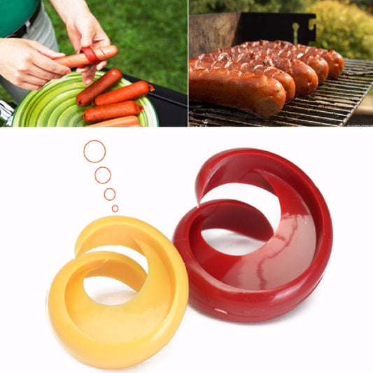 2-Piece Spiral Sausage and Hot Dog Slicer Set by HitMyNeed
