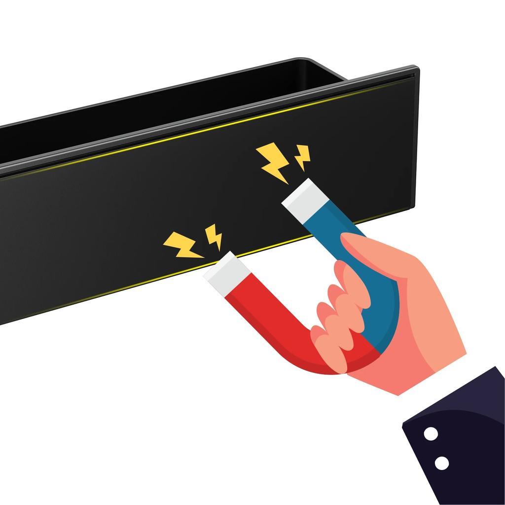 2-Tier Magnetic Kitchen Spice Rack for Fridge & Microwave by HitMyNeed