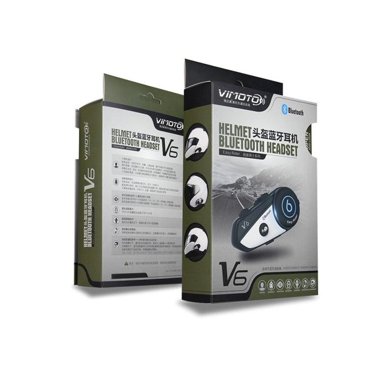 2-Way Bluetooth Motorcycle Helmet Intercom Headset by HitMyNeed
