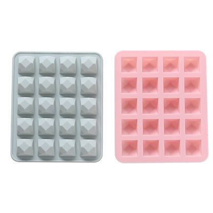 20 Cavity Diamond Silicone Mold for Ice & Baking by HitMyNeed