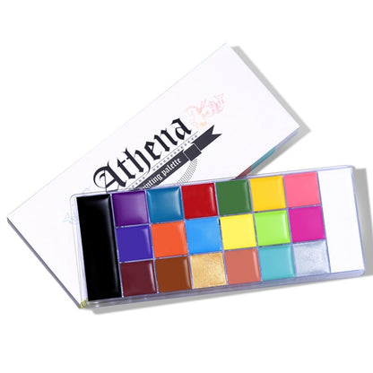 20-Color Face Paint Palette for Party Makeup by HitMyNeed