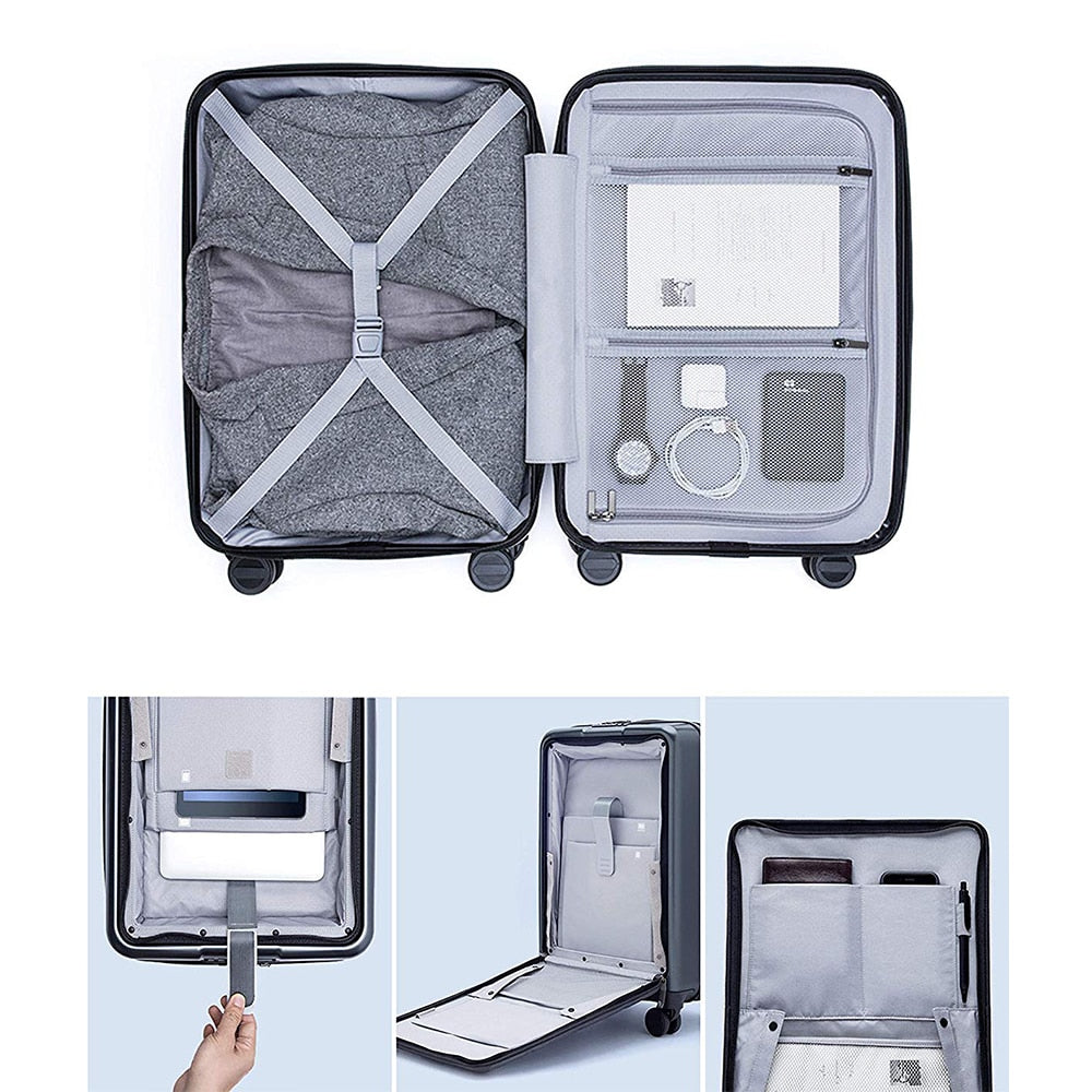 20" Hard Shell Carry-On Suitcase with TSA Lock by HitMyNeed