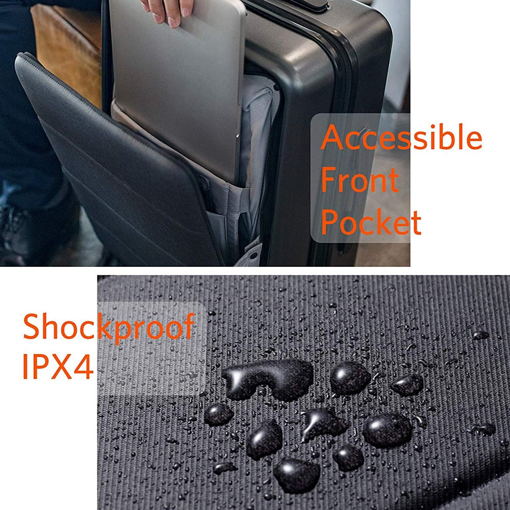 20" Hard Shell Carry-On Suitcase with TSA Lock by HitMyNeed