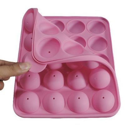 20-Piece Silicone Cake Pop Mold Set by HitMyNeed