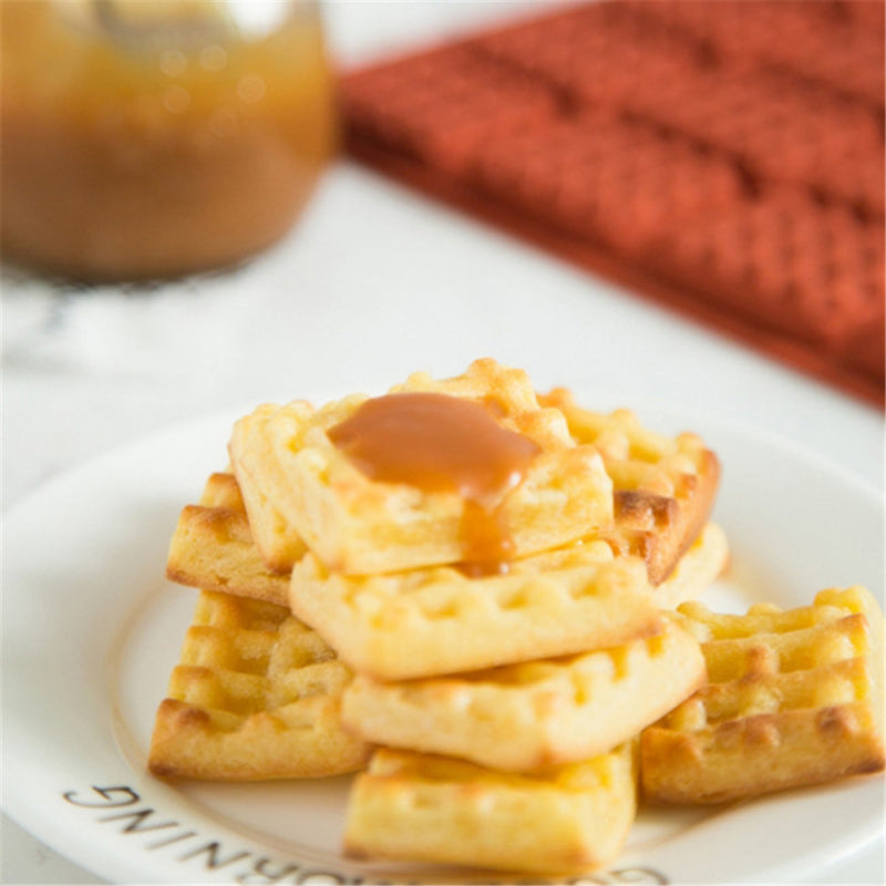 20-Slot Non-Stick Silicone Waffle Mold Tray by HitMyNeed