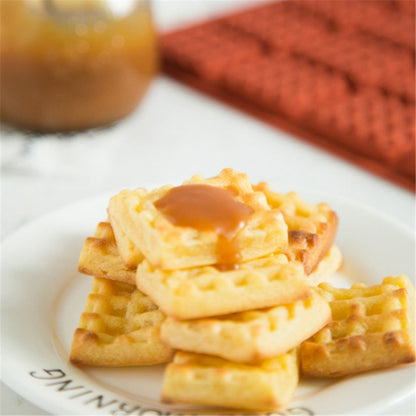 20-Slot Non-Stick Silicone Waffle Mold Tray by HitMyNeed