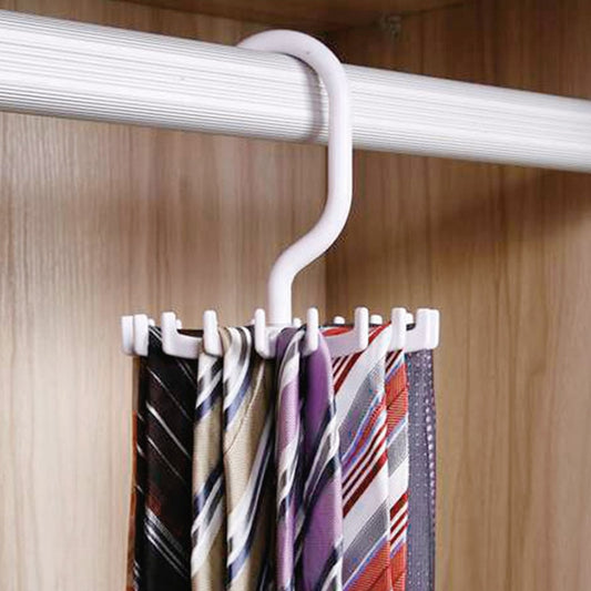 20-Slot Rotating Tie and Accessory Hanger by HitMyNeed