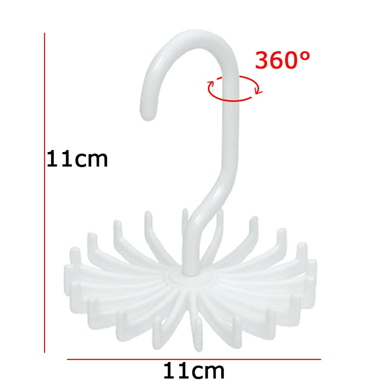 20-Slot Rotating Tie and Accessory Hanger by HitMyNeed