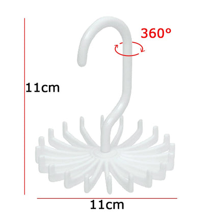 20-Slot Rotating Tie and Accessory Hanger by HitMyNeed