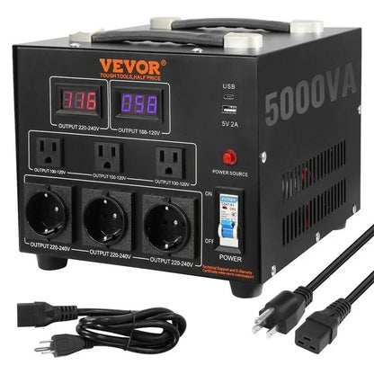 2000W-5000W Step Up Down Voltage Converter 110V/220V 2000va by HitMyNeed