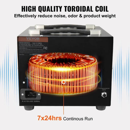 2000W-5000W Step Up Down Voltage Converter 110V/220V by HitMyNeed