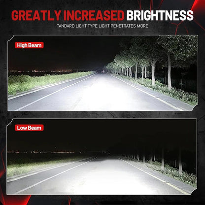 2000W CANBUS Car LED Headlight Bulbs 6000K 12-48V 9006-hb4 by HitMyNeed