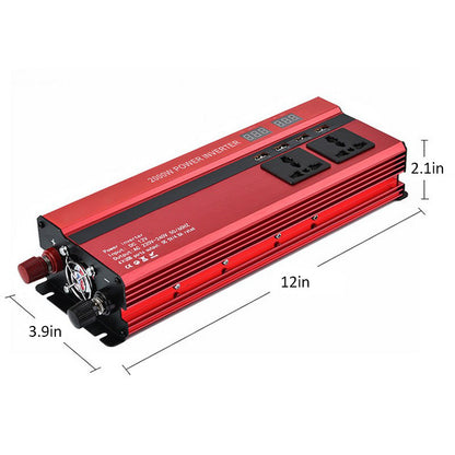 2000W Car Power Inverter with 4 USB Ports by HitMyNeed